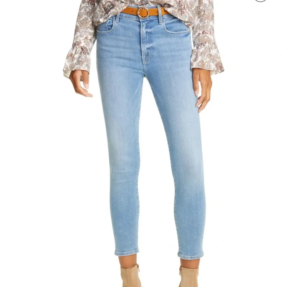 Frame Le One Skinny Jeans in Caspio Fits Size 8-16 - Picture 9 of 15